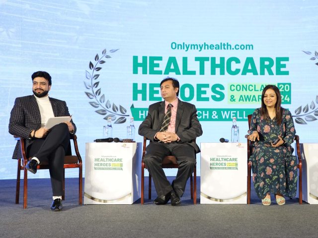 Vinay K Mayer Takes Center Stage as Moderator at Jagran Media & OnlyMyHealth.com Healthcare Heroes Conclave & Awards 2024